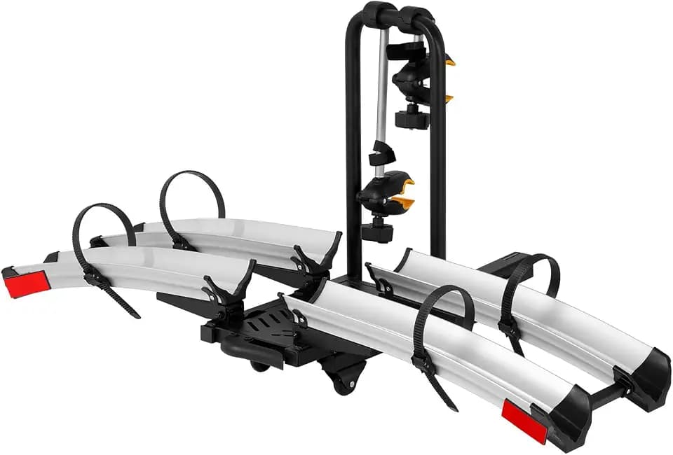 IKURAM R 2 Bike Hitch Mount Platform Carrier, 200 lbs, 2" Hitch Receiver