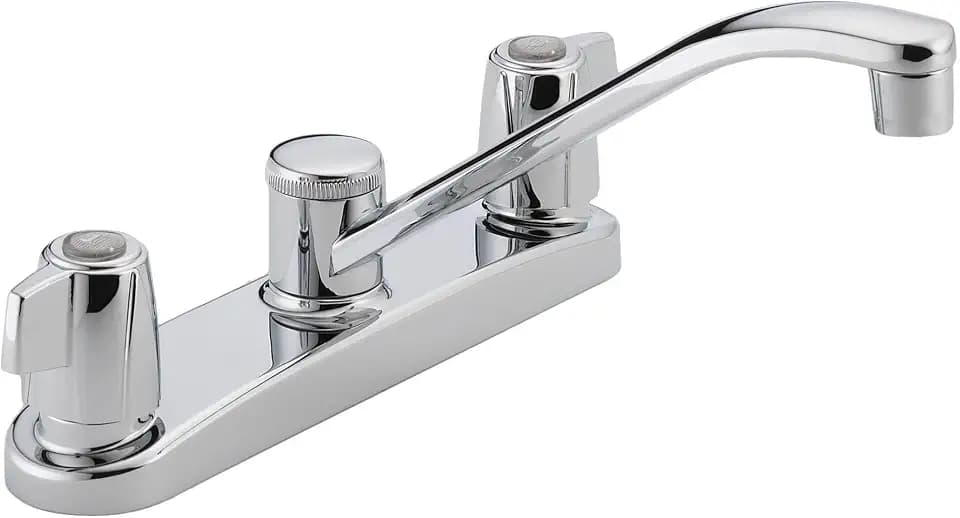 Peerless Faucet P221LF Classic Two Handle Kitchen , Chrome
