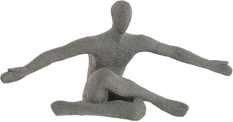 Dekofigur Grau 57 x 19,5 x 26,8 cm