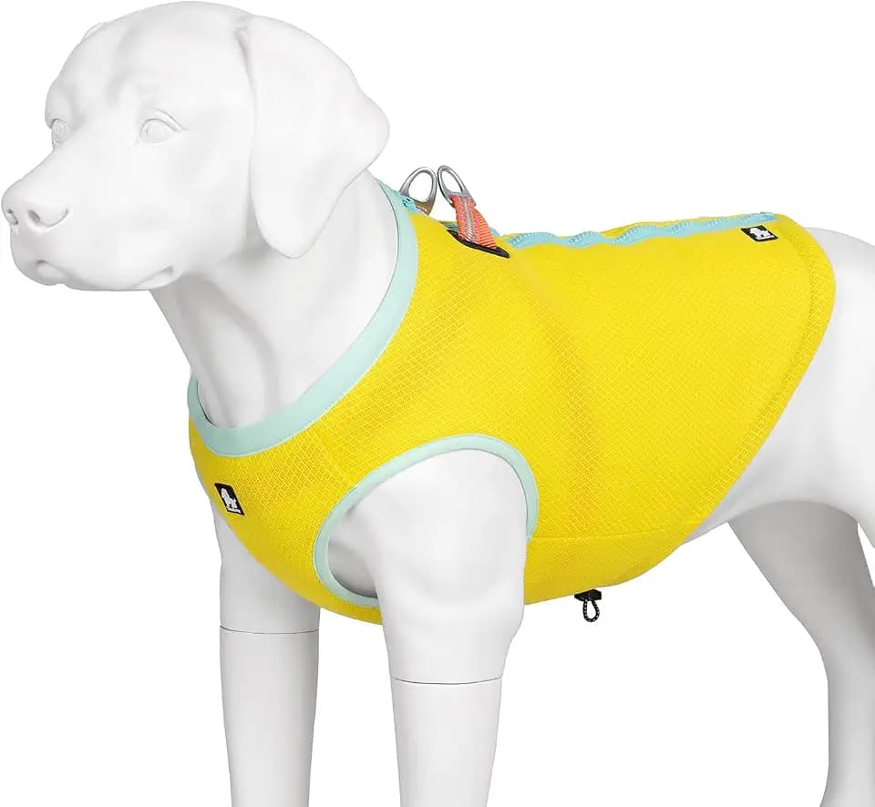 Truelove Kühlweste für Hunde, mit verstellbarem Reißverschluss, für Outdoor-Jagd, Training und Camping