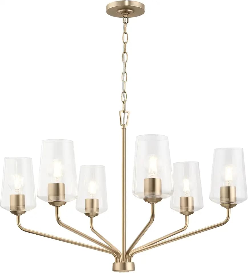 Progress Lighting Celino Collection Six-Light Chandelier