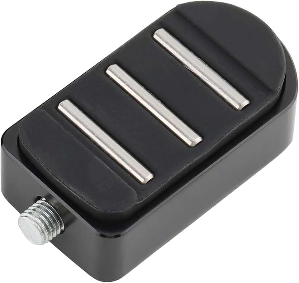 Heel Toe Shifter Peg Streamliner Shift Peg for Harley Touring Road King Street Glide Road Glides Sportster 883 1200 Dyna Street Bob Softail Fatboy Breakout FL (Black)