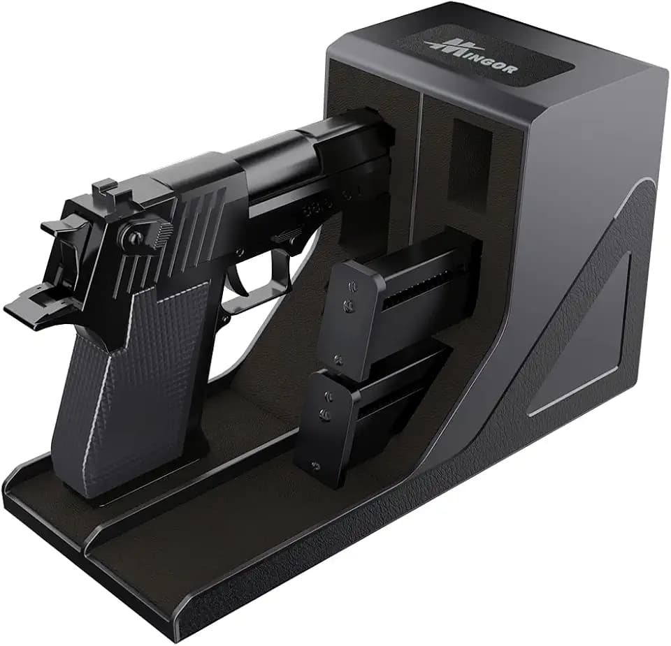 Pistol Rack Handgun Holder, Foam Protective Pistol Gun Magazine Stand Storage, Gun Safe Organizer Accessories