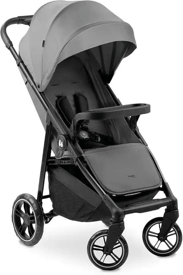 hauck Kinderbuggy mit Snack Ablage & Becherhalter, Shop N Care Grey