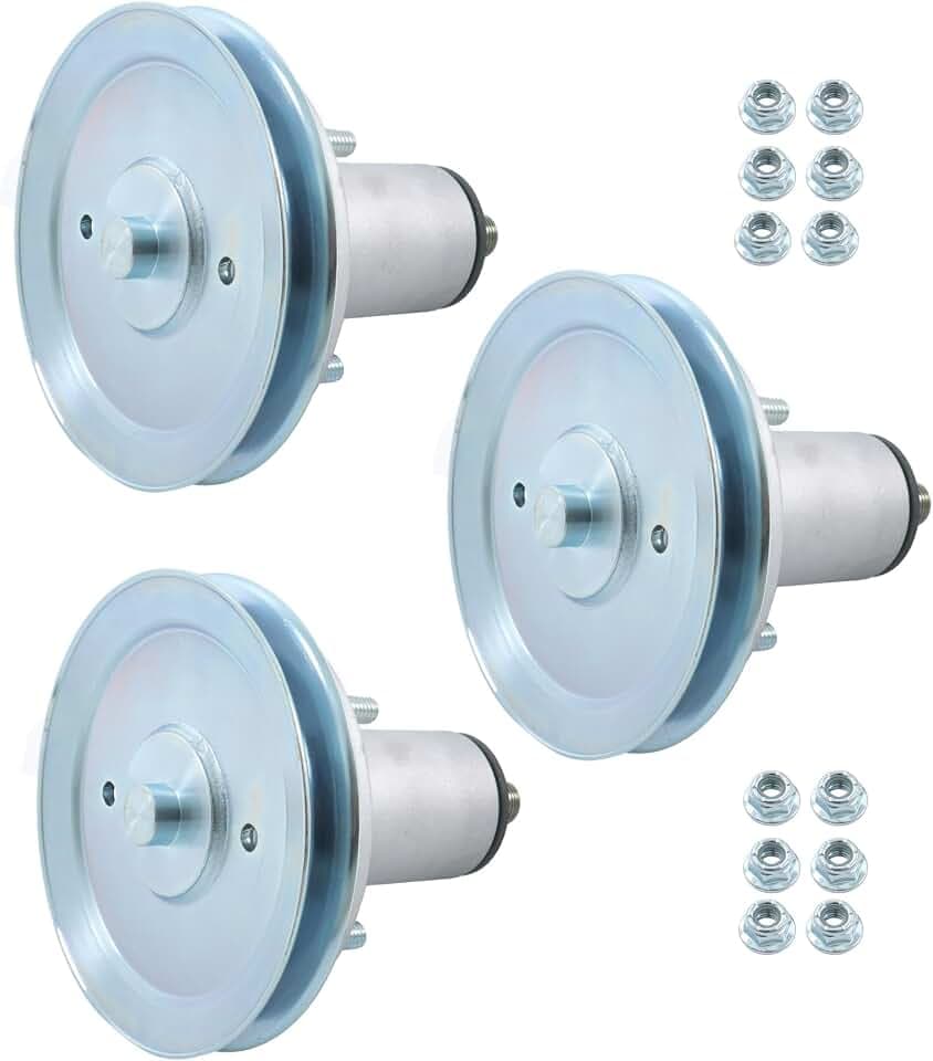 3 Pack Deck Spindle Assembly Replacement for Ariens, Gravely ikon-X 52, ZTX 52, ZT XL 52,ZTX with 52-Inch Decks, Replace OEM 51537200 51528000