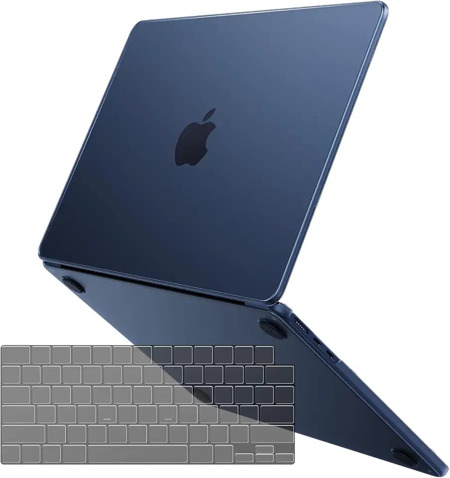 Soonjet for MacBook Air 15 inch Case, M5 M4 M3 M2 2026-2023 Keyboard Cover