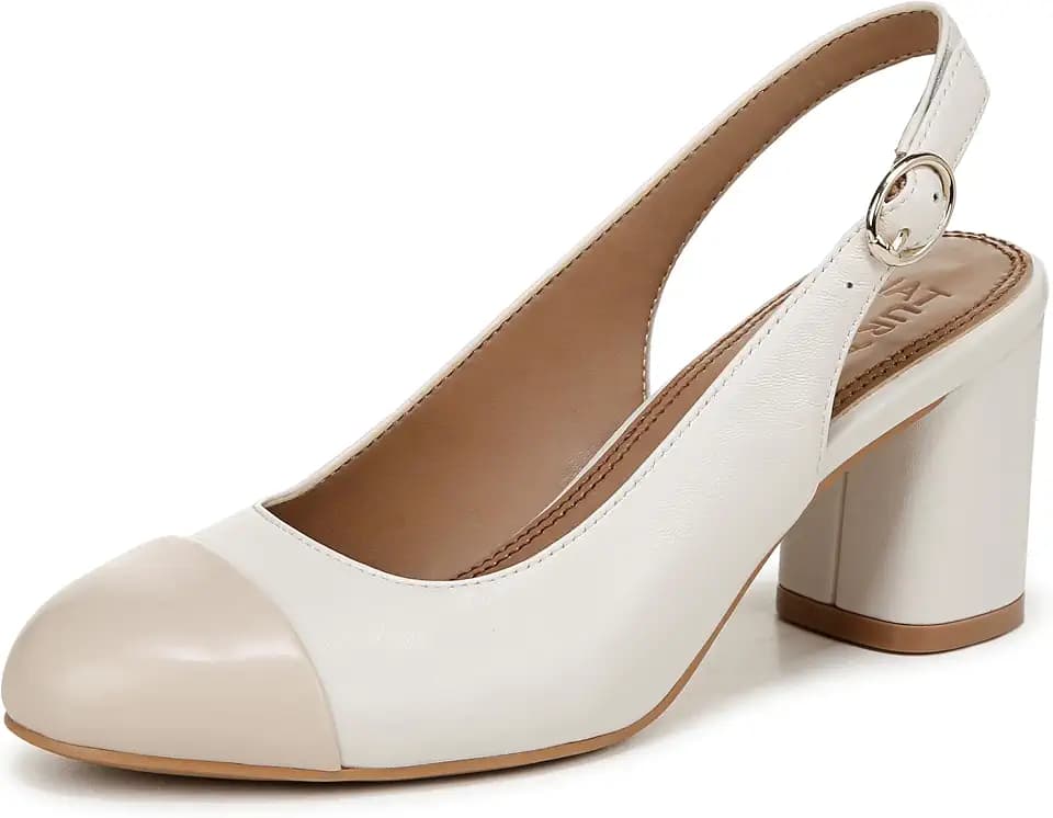 Naturalizer Women's Gallent Pointed Toe Kitten Heel Pump