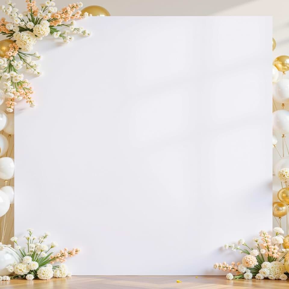 Square Backdrop Arch Cover White 6.6FT x 6.6FT Square Arch Backdrop Covers Stretchy Spandex Fitted Square Backdrop Cover for Birthday Party Wedding Ceremony Banquet Decoration