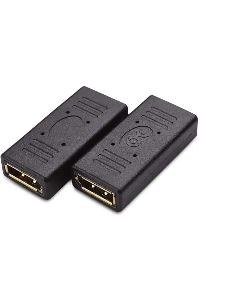Cable Matters 2-Pack DisplayPort Coupler, DP Female to DP Female Adapter