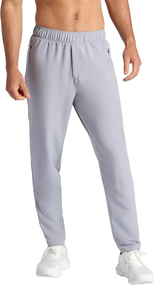 Gaiam Men's Lunge Pant 2.0, Relaxed Fit, 30” Inseam, Stretch Lightweight Material, Moisture-Wicking