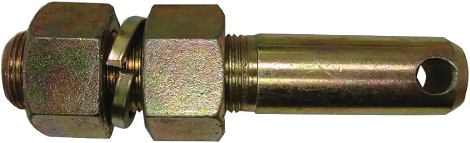 Complete Tractor Lower Link Pin 1 1/8 in Diameter 6 1/4 in Length