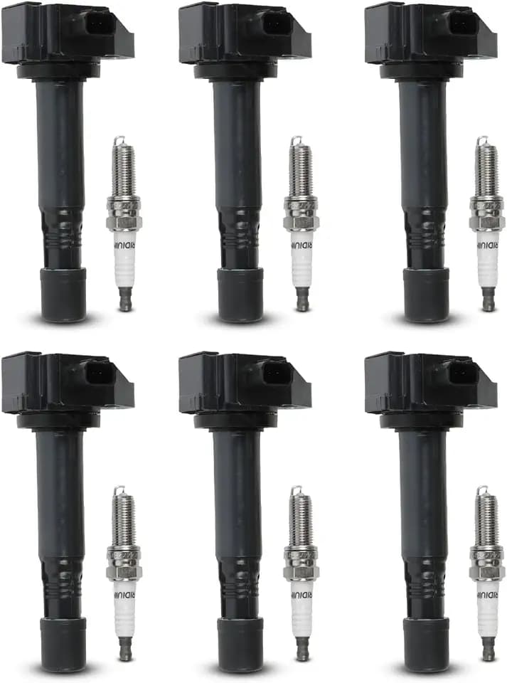 UF713 6PCS Ignition Coils Iridium Spark Plugs Ignition Coils Pack