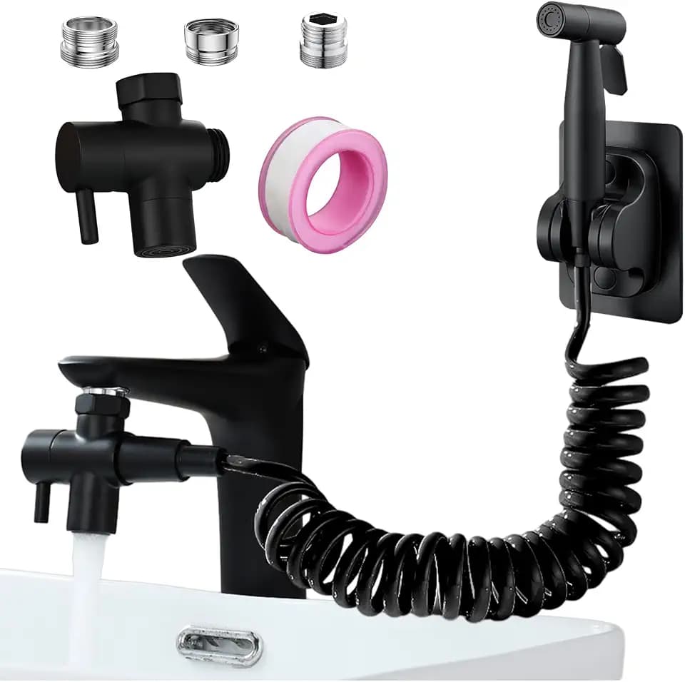 Handheld Bidet Sprayer Attachment G1/2 Toilet Bidet with 9.8ft Hose