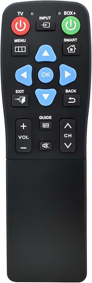 Easy Universal Remote for Elderly - Big Button Learning TV Remote, Control 2 Devices, Ideal for Seniors or Dementia Use