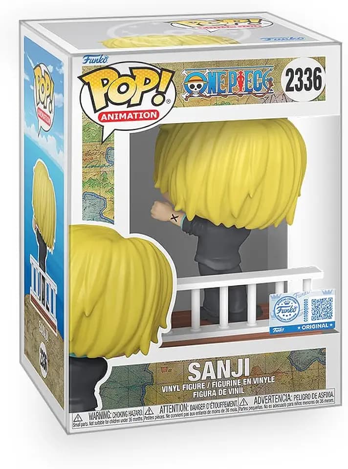 Epic Collectibles Pop Anime: One Piece - Sanji Waving Goodbye Vinyl Figure