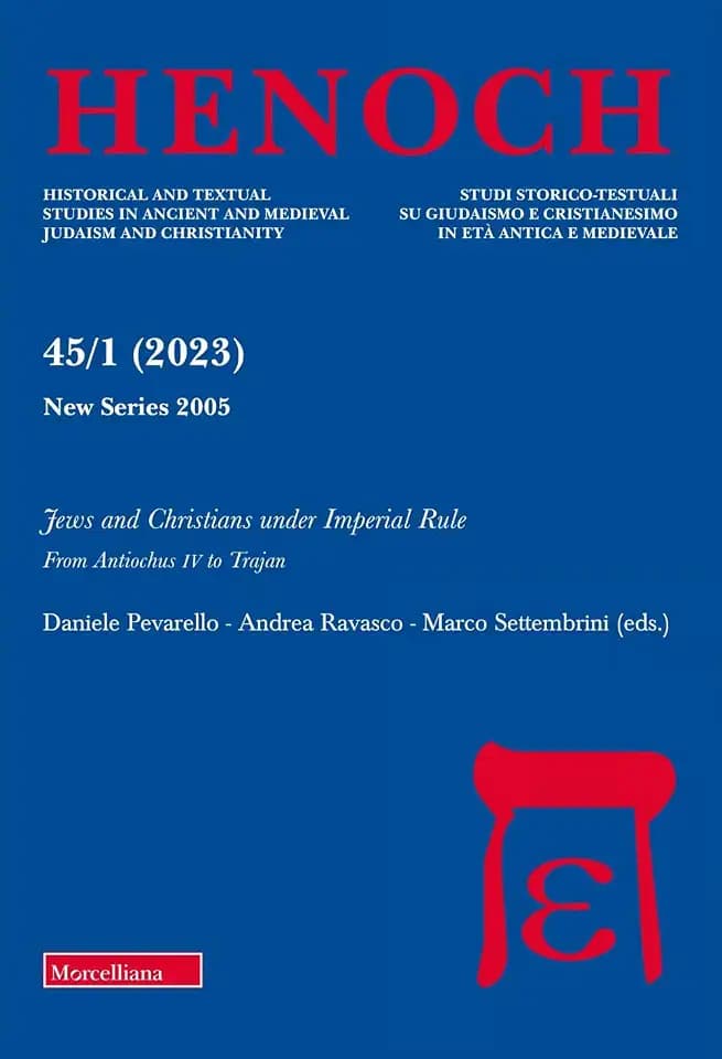 Henoch. Jews and christians under imperial rule (2023) (Vol. 45)