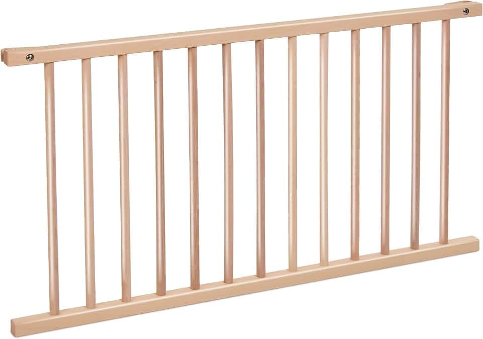 babybay Verschlussgitter für Kinderbettnutzung passend für Modell Boxspring XXL, Natur lackiert