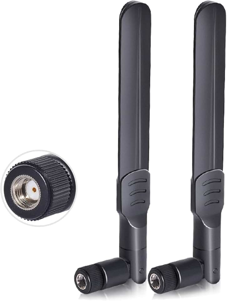 Bingfu WLAN Antenne, 2,4G/5,8GHz 8dBi MIMO RP-SMA Antenne