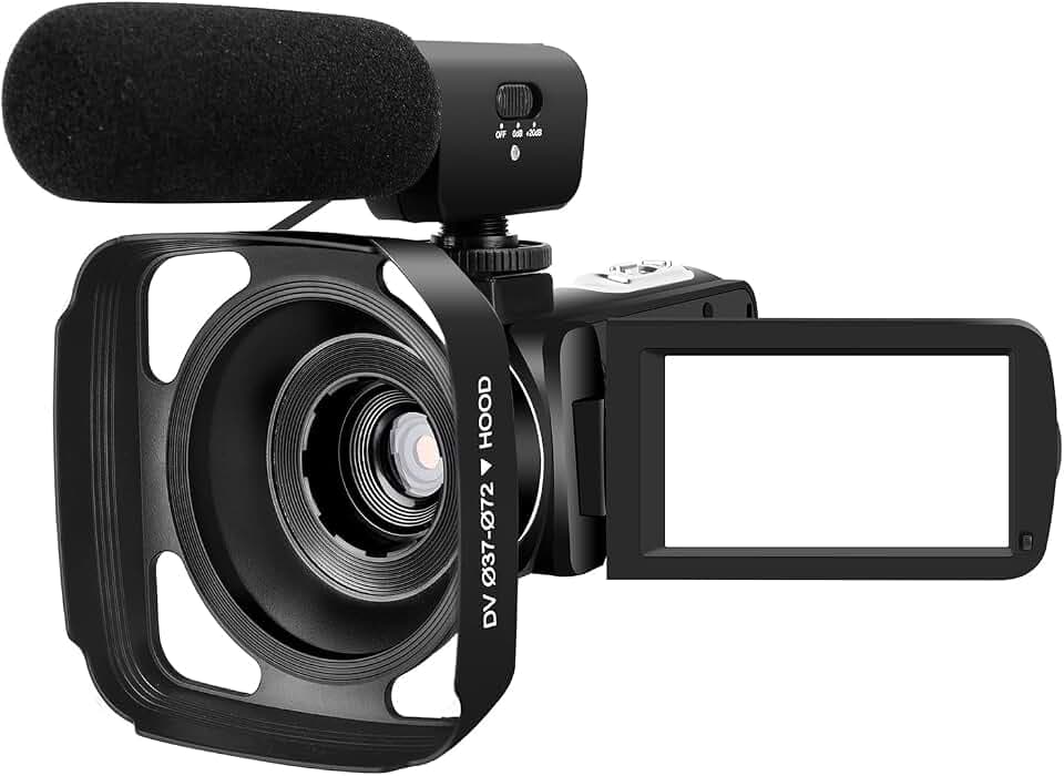 Videokamera 4K 80MP Camcorder für YouTube Videorecorder