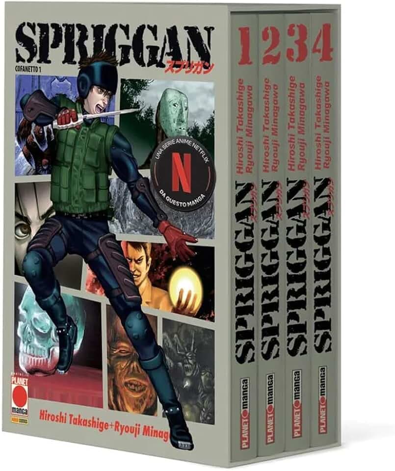 Spriggan (Vol. 1-4) (Planet manga)