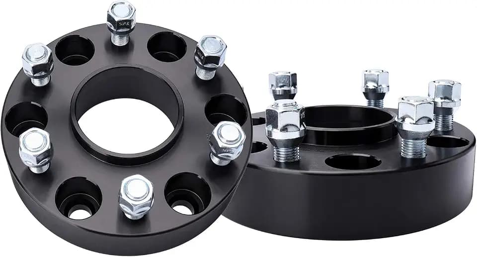 IRONTEK 6x5.5 Wheel Spacers for Chevy,for GMC,for Cadillac, 78.1mm, M14x1.5