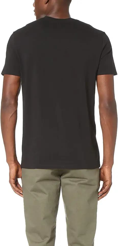 Vince Men's Short Sleeve Pima Cotton V-Neck Shirt