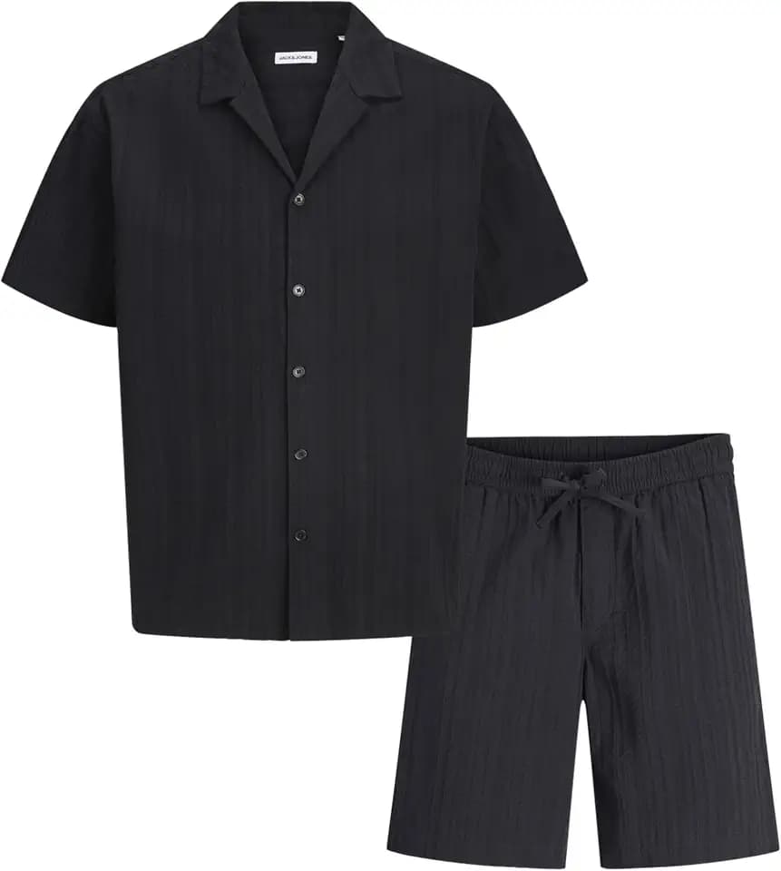 JACK & JONES Herren Jjetyson Resort Shirt Ss Sn Set Mp (2er Pack)