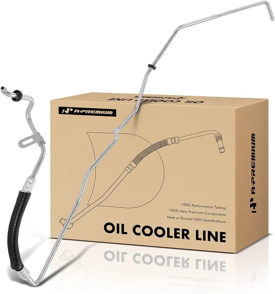 A-Premium Lower Automatic Transmission Oil Cooler Line Hose Assembly
