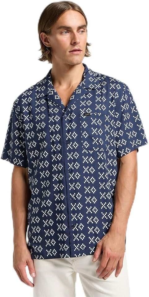 Lee - Hemd Herren - Relaxed Fit - Resort Shirt - Ecru