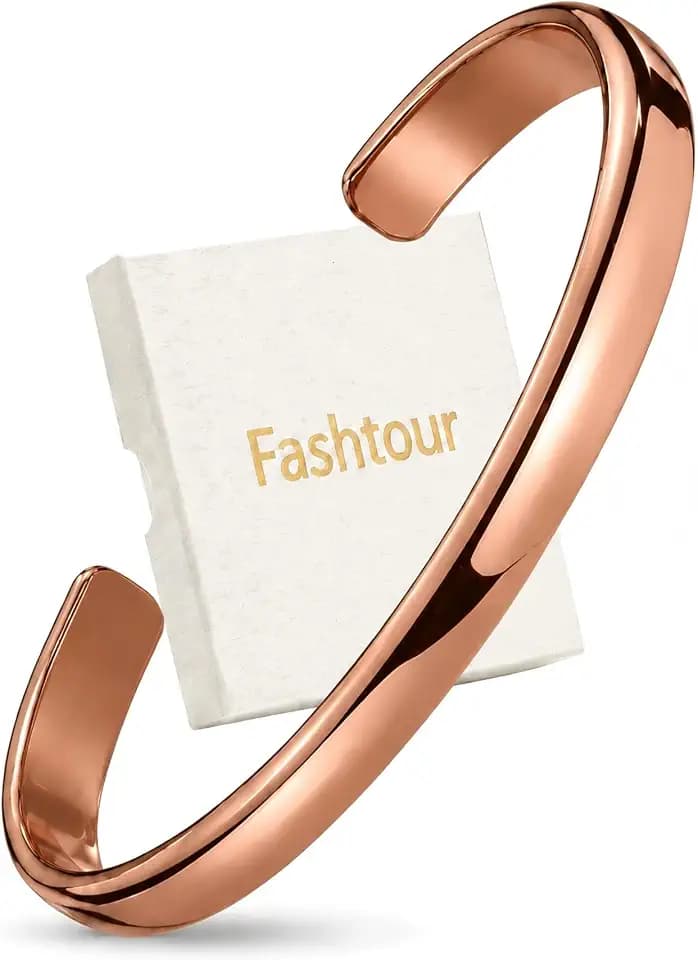 Pure Copper Bracelet for Men & Women, Handmade Copper Cuff