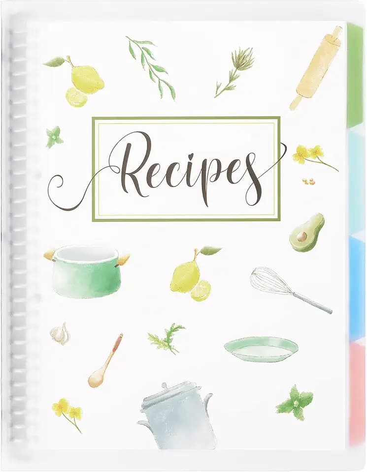 SOLIGT Recipe Book to Write in Your Own Recipes