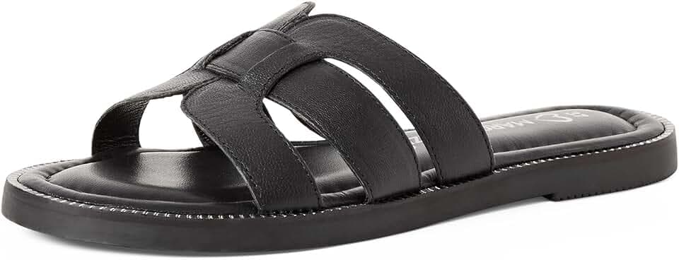 Marco Tozzi Damen Sandale weiches Feel Me Fußbett Leder Sommerlich