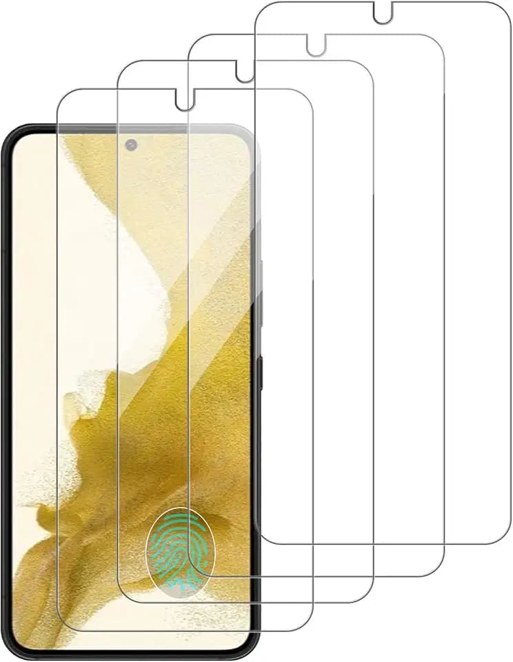 4 Pack Glass Screen Protector for Samsung Galaxy S22 / SM-G901u