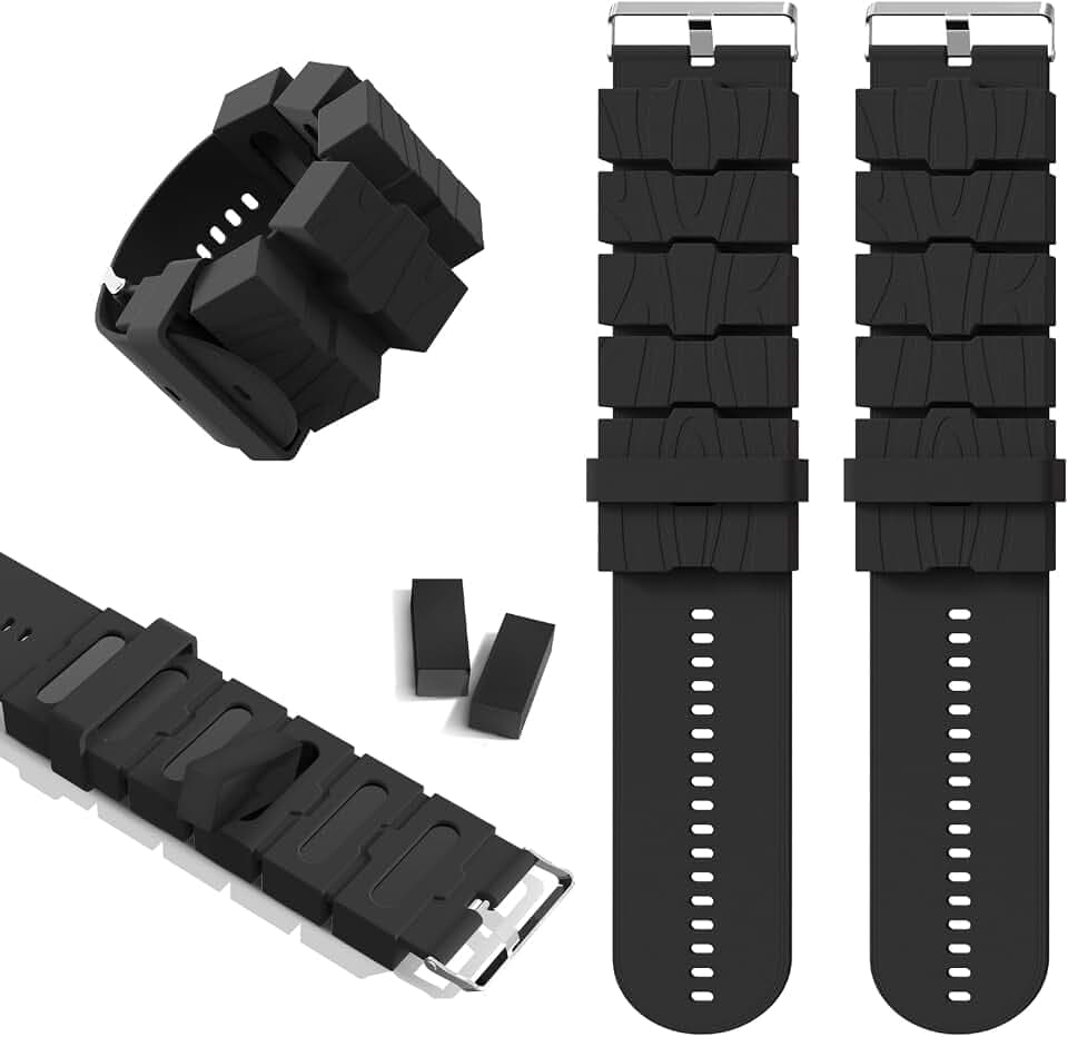 POWER GUIDANCE Gewichtsmanschetten Verstellbar (Max 0,45kg) - Wasserdichte Silikon Gewichte für Beine und Arme, Fußgewichte & Handgelenk Gewichte für Pilates, Yoga, Reha & Wassergymnastik (2er-Set)