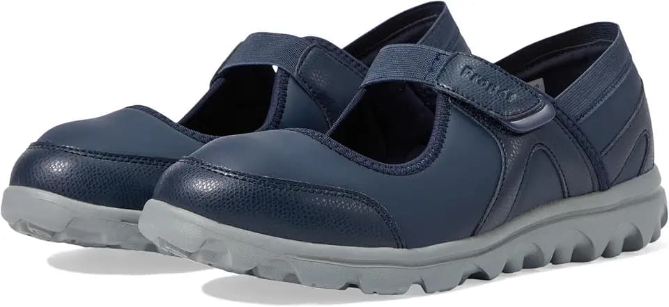 Propét Womens Onalee Walking Walking Sneakers Athletic Shoes - Black