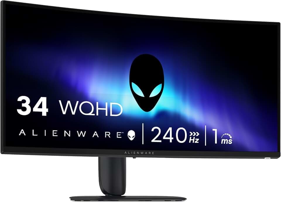 Alienware 34 Gaming Monitor - AW3426DWM, WQHD (3440x1440), 240Hz, VA