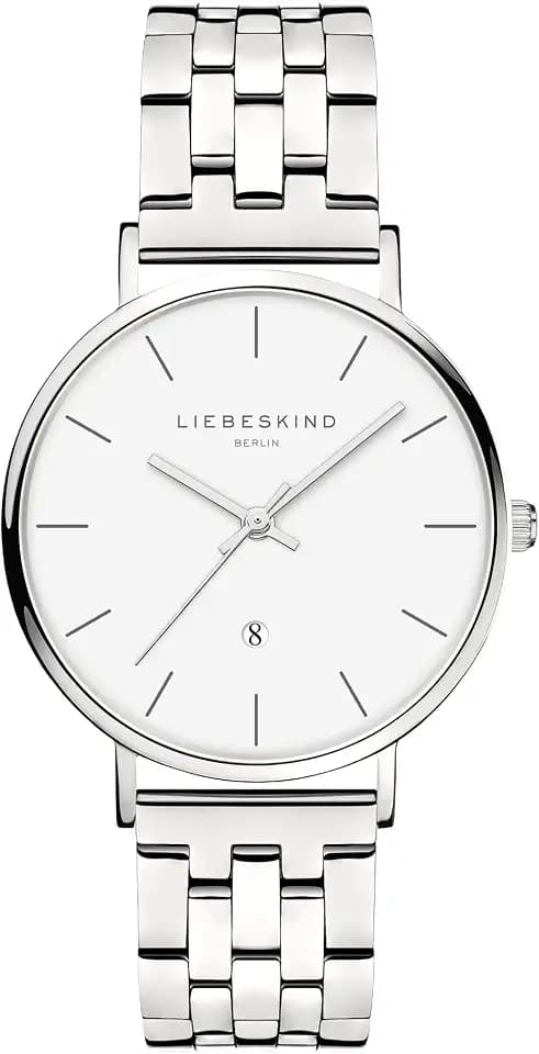 Liebeskind Damen Analog Quarz Uhr mit Edelstahl Armband LT-0211-MQ
