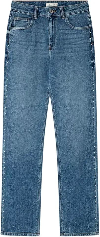 Springfield Damen Straight Vintage Jeans