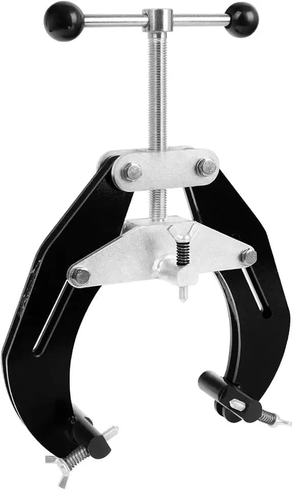 Pipe Clamp, 2 to 6 in, Steel Pipe Alignment Tool with Lightweight Design, High Strength Ultra Clamp with Quick Acting Screws