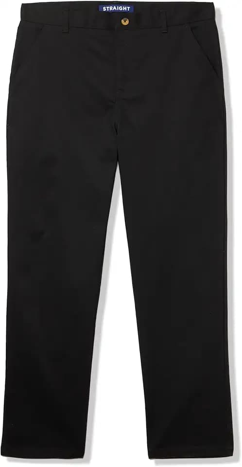 French Toast Men's Straight Fit Stretch Twill Chino Pant