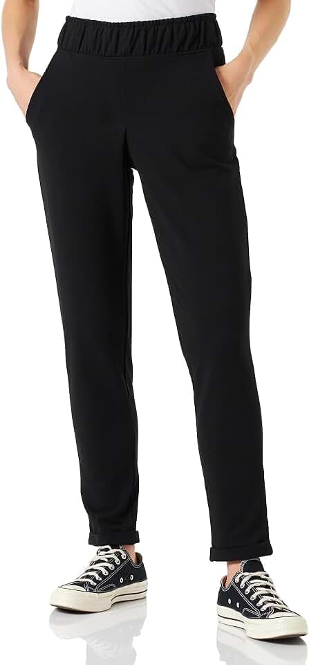 Nur Die Sweat-Hose Relax & Go sportliche bequeme Freizeithose Stretch elastischer Bund verkürzte Länge Damen
