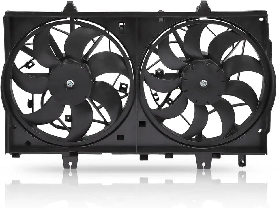 SCITOO 623400 Dual Cooling Fan Assembly for Nissan for Rogue 2014-2018 2.5L