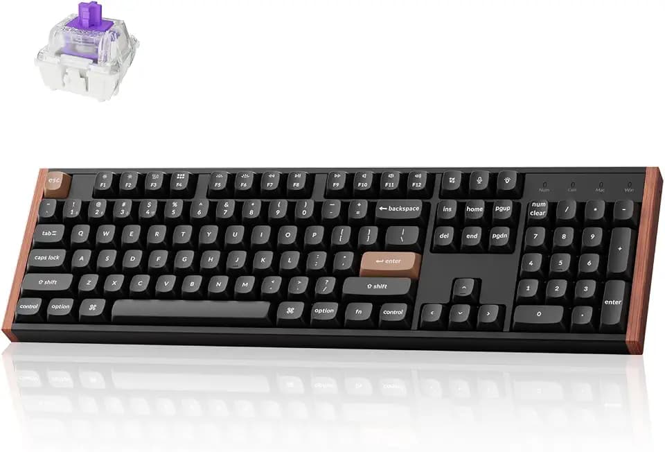 Keychron K10 HE Full-Size Hall Effect Keyboard Wireless, Rapid Trigger