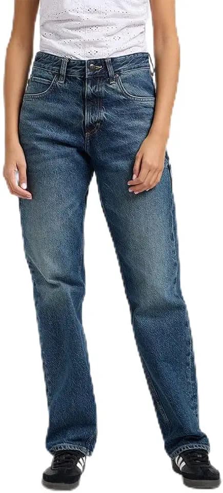 Lee - Jeans Damen - Loose Straight Fit - Rider Loose - Burst Limit