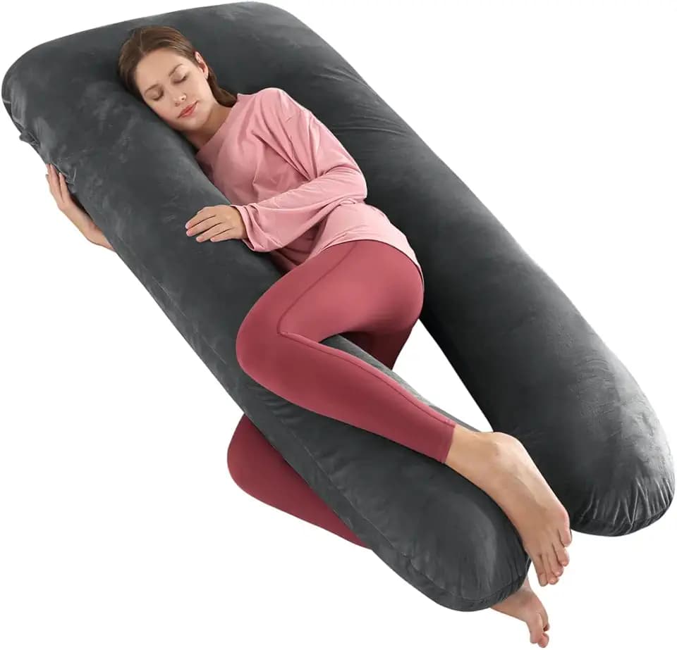 160cm XXXL U-förmiges Schwangerschaftskissen für große Mütter