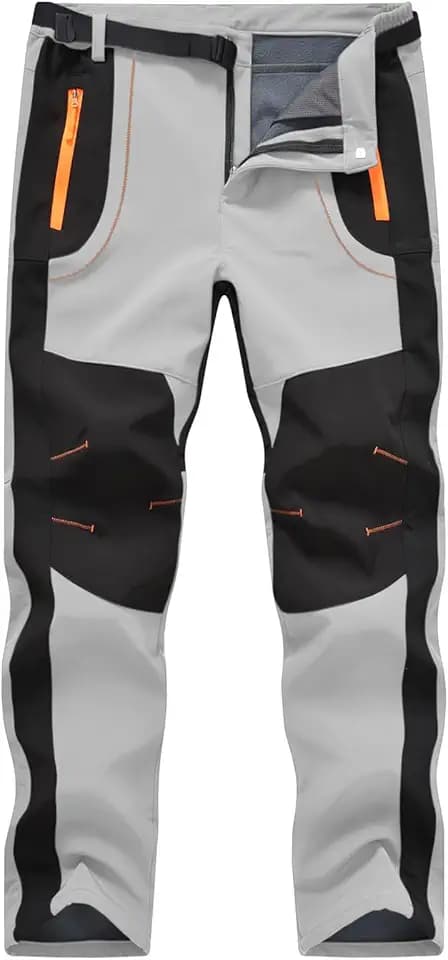 donhobo Outdoorhose Herren wasserdichte Softshellhose Skihose Wandershose