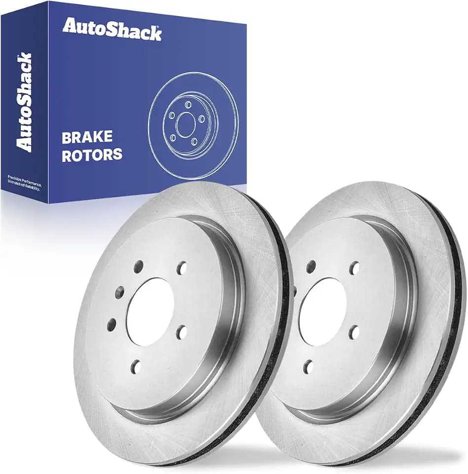 AutoShack Rear Vented Brake Rotors 11.73" (298 mm), 2pcs