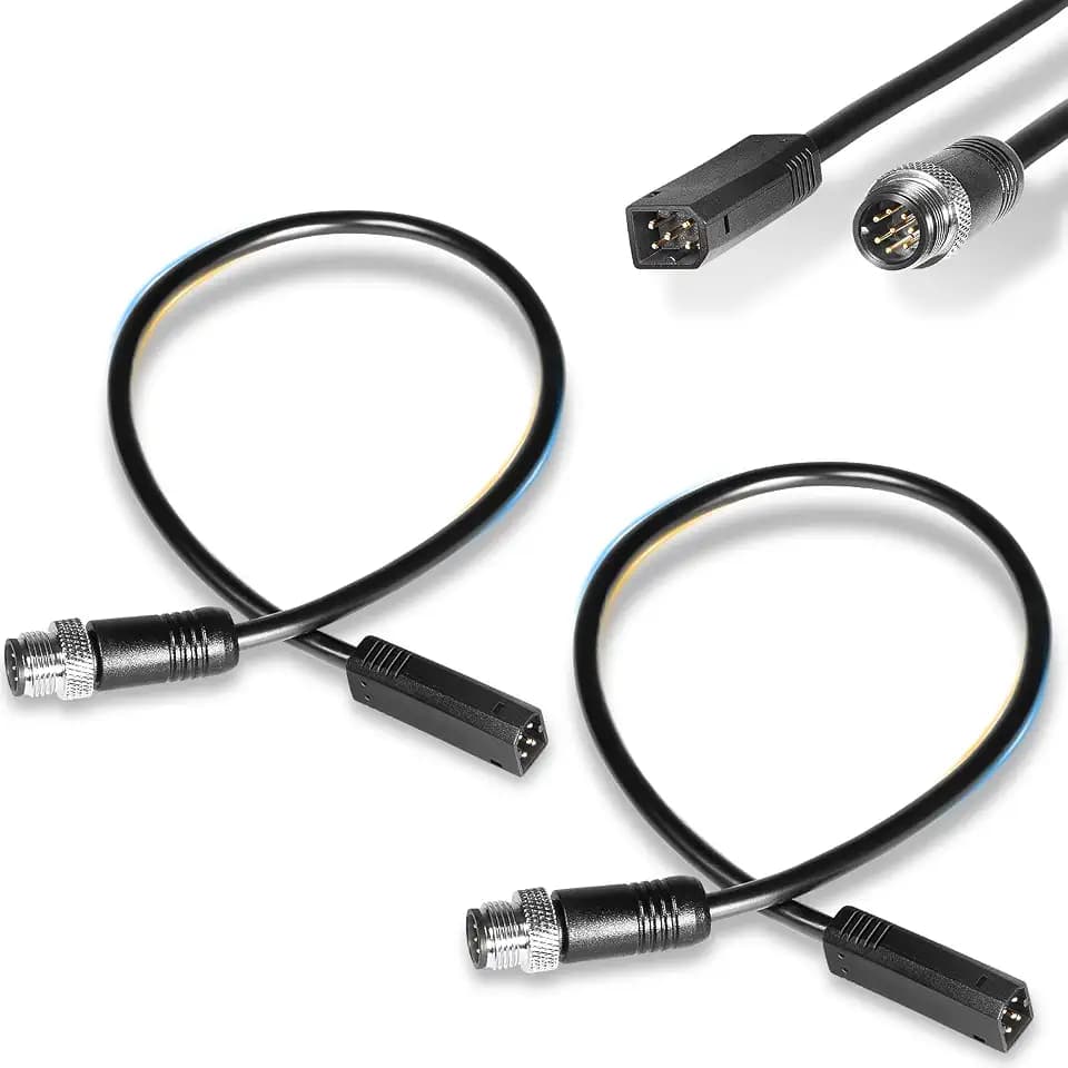 720074-12 AS EC QDE Ethernet Dongle Adapter Cable for Humminbird Helix Fish Finders, 2 pcs