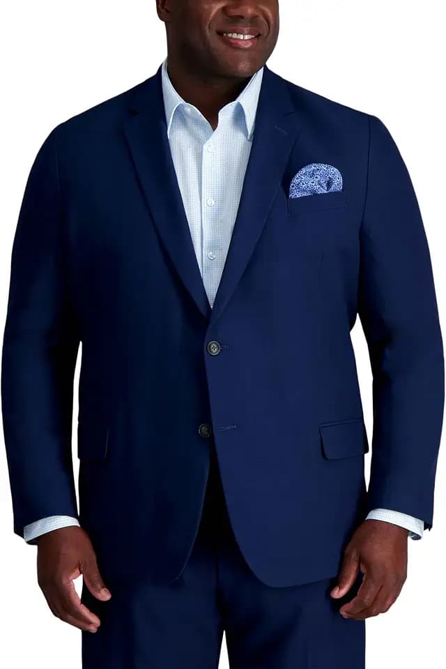 Haggar Men's B&T Classic Fit Smart Wash Suit Separate Pants & Jackets