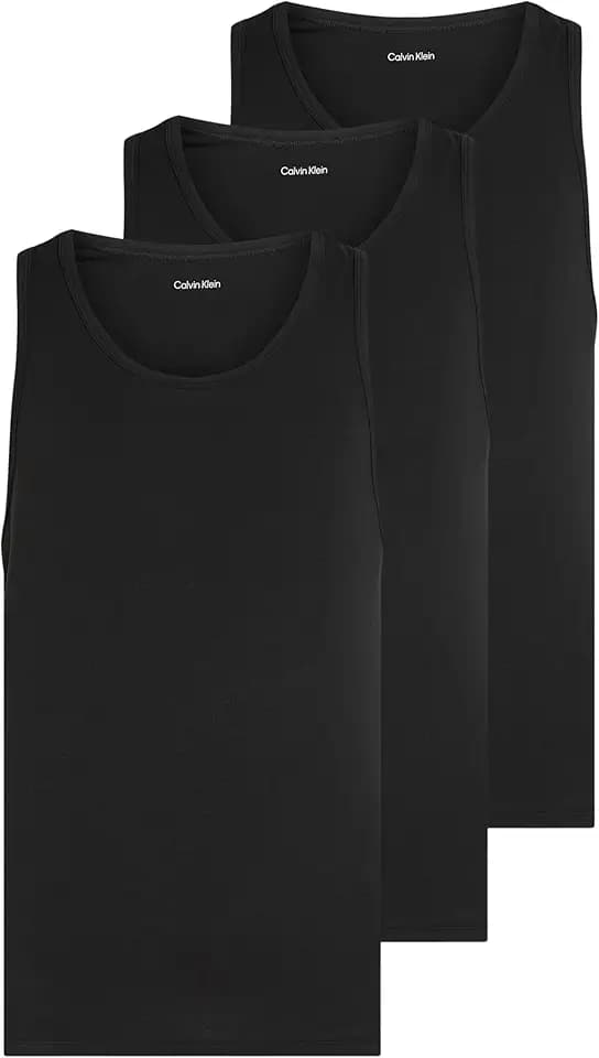 Calvin Klein Herren 3er Pack Tank Tops aus Baumwolle
